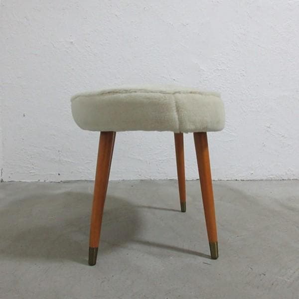 イギリス ビンテージ 家具 スツール イス ドレッサースツール 4588e