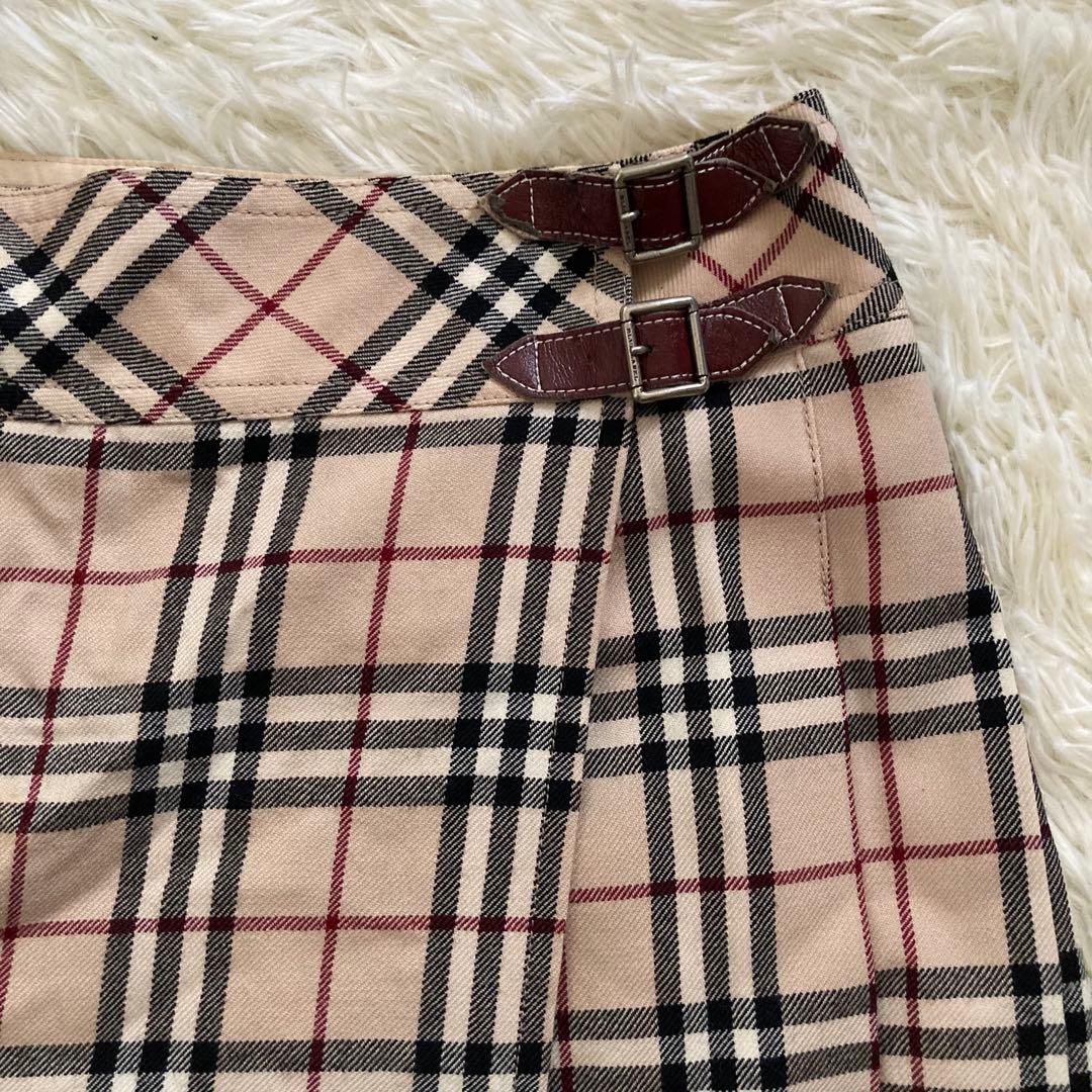 BURBERRY BLUE LABEL チェック柄スカート 36