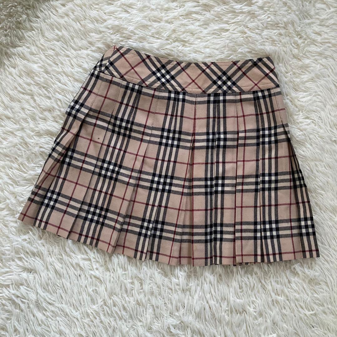BURBERRY BLUE LABEL チェック柄スカート 36