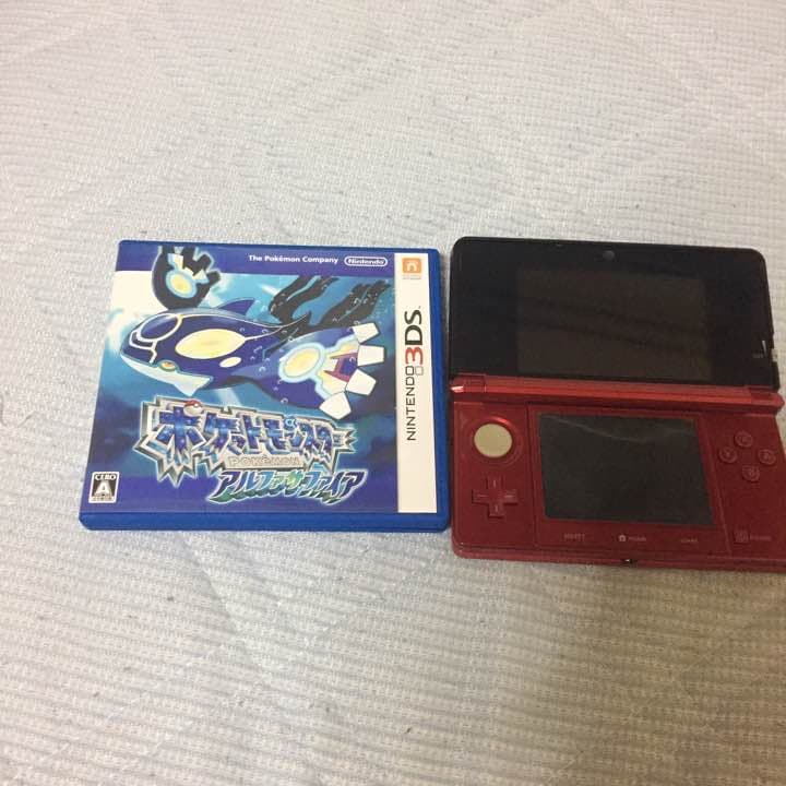 3ds本体 アルファサファイア