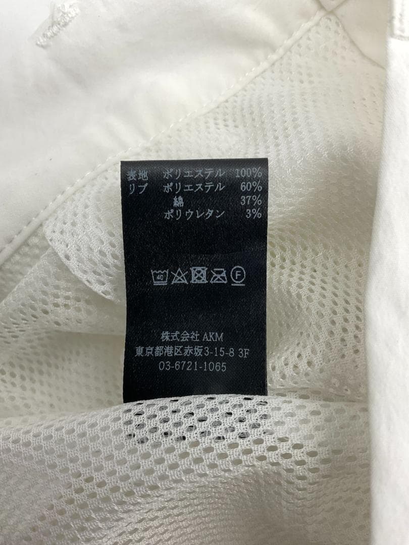 【未使用品】1PIU1UGUALE3 GOLF 裾ジップロゴパンツ サイズS