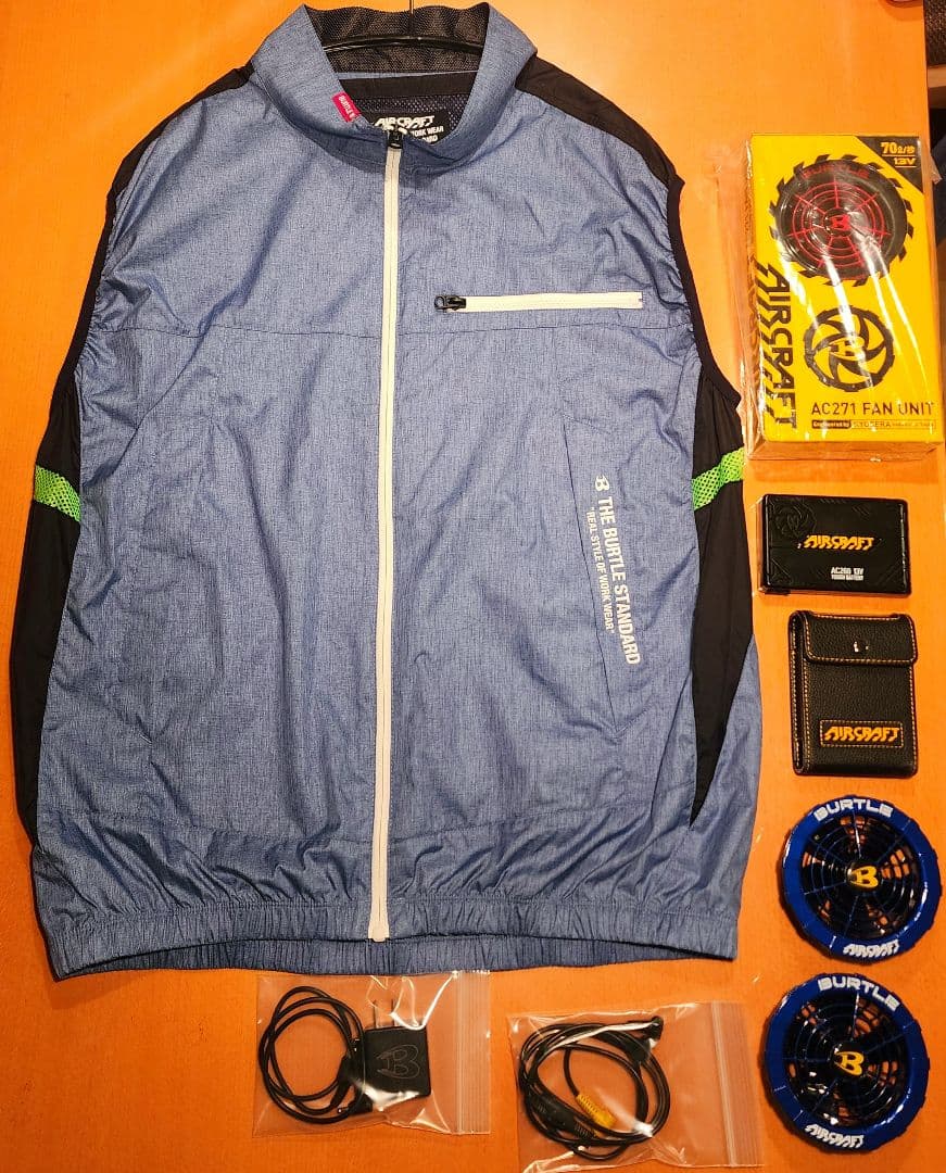 BURTLE AIRCRAFT 空調服 ファンユニット