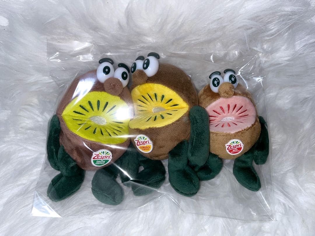 キウイブラザーズ ぬいぐるみ(小) 3個セット