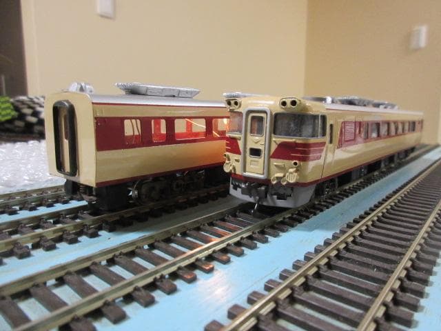 国鉄 キハ80系気動車 ２両セット HOゲージ　(金属製 / エンドウ製）