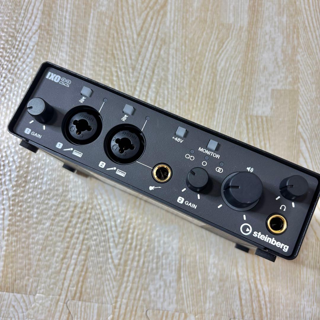 steinberg IXO22 オーディオインターフェース cubase
