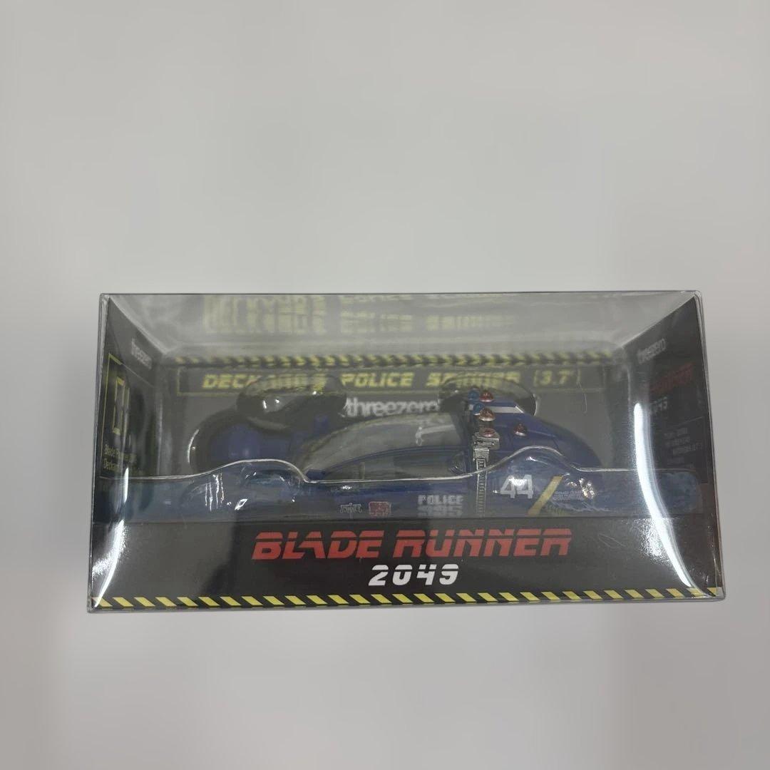 threezeroブレードランナー:デッカードのポリススピナー3.7インチ