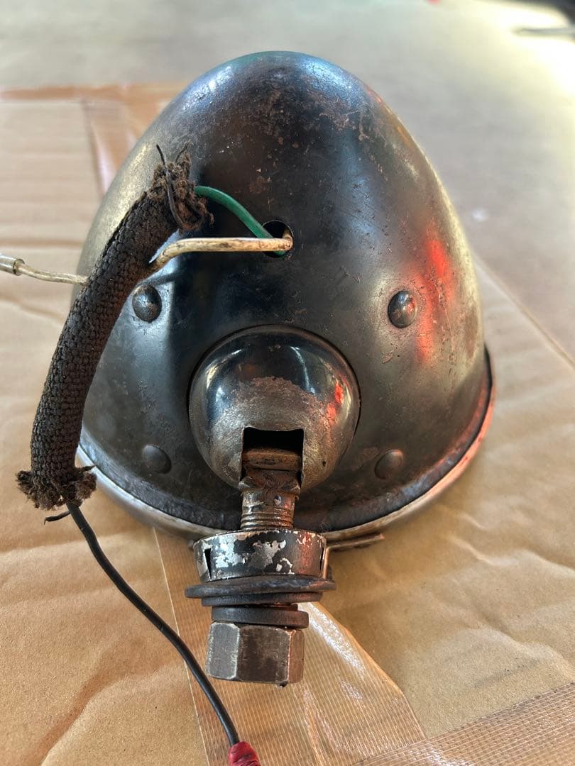 m*o様 ビンテージ　ヘッドライト　当時物　ナックル　パン　ショベル　12v使用