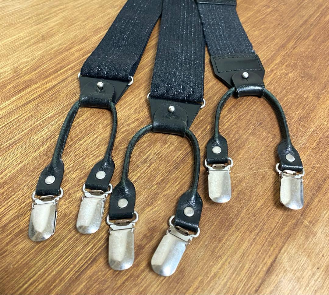 YOHJI YAMAMOTO ヨウジ ヤマモト 40㎜ サスペンダー