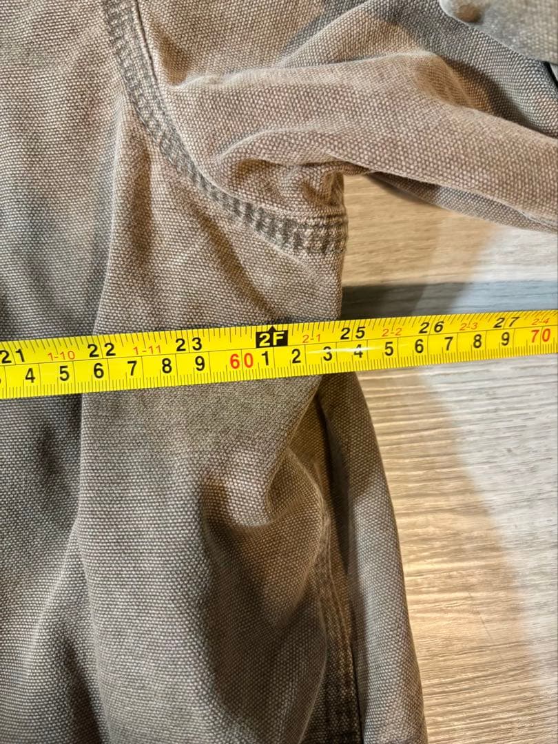 160 【至高のエイジング】カーハート ダック地 ワークジャケット 身幅63