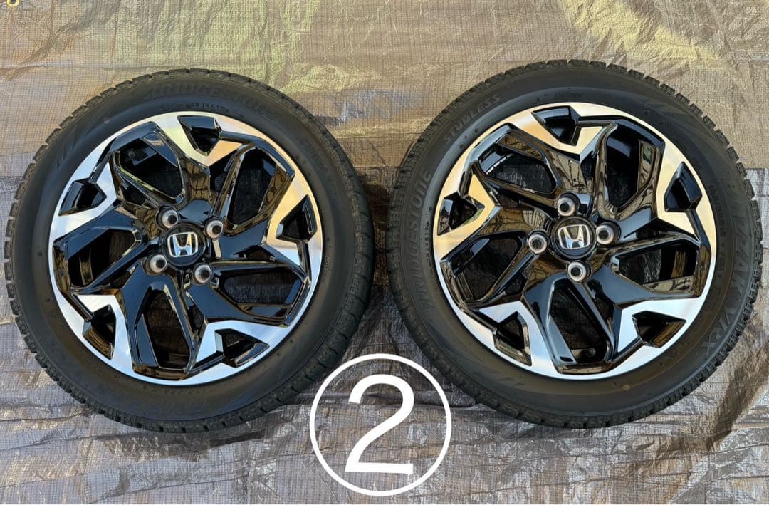 送料込み　ホンダ純正　NBOX カスタムJF3 15インチ ホイール2本 ②