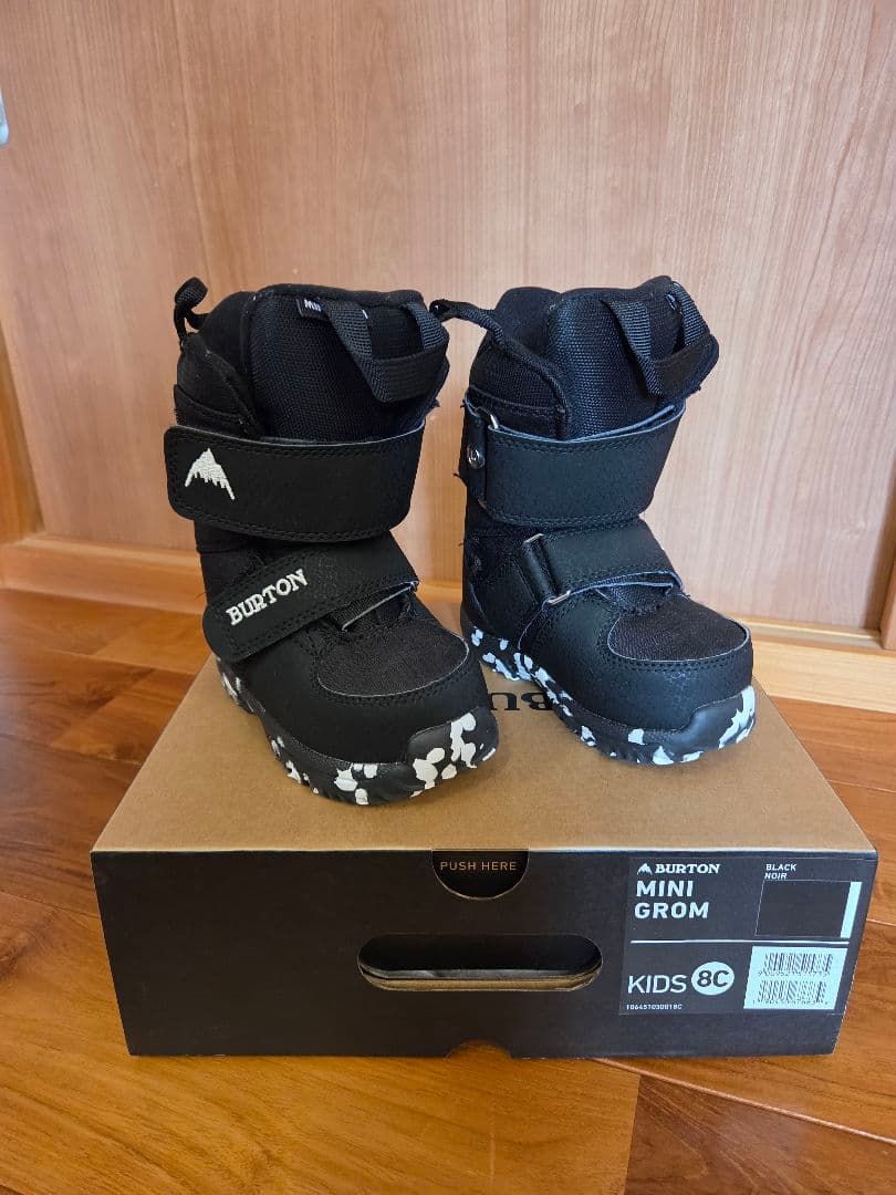 BURTON MINI GROM ブラック 子ども用ブーツ　14.5