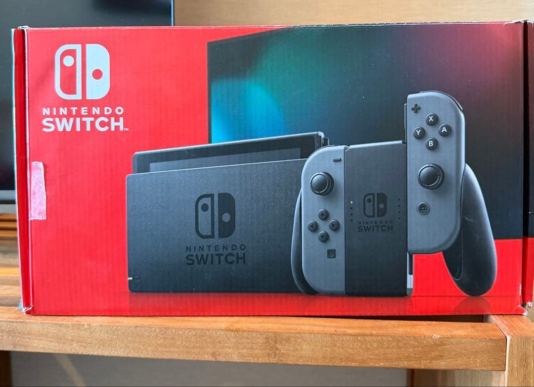 Nintendo Switch 本体（初期化済）充電器+リングコン＋ソフト2本