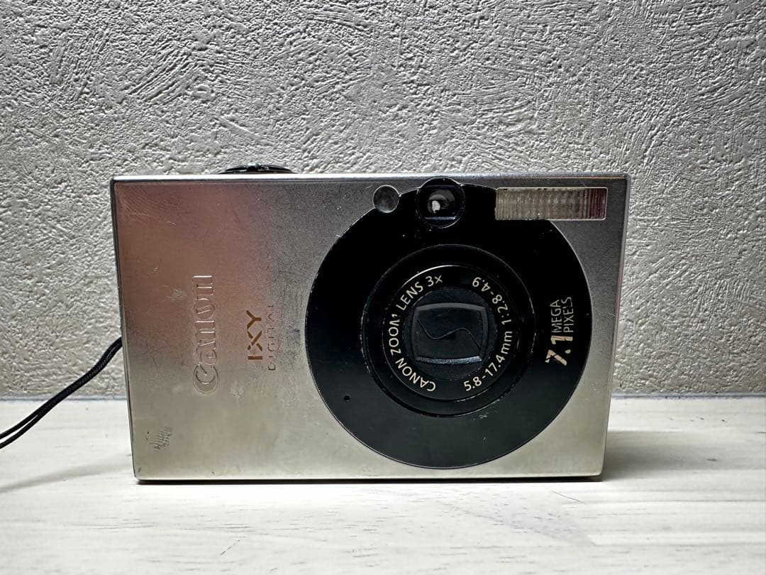 【動作品】Canon IXY DIGITAL 10 シルバー デジカメ キャノン