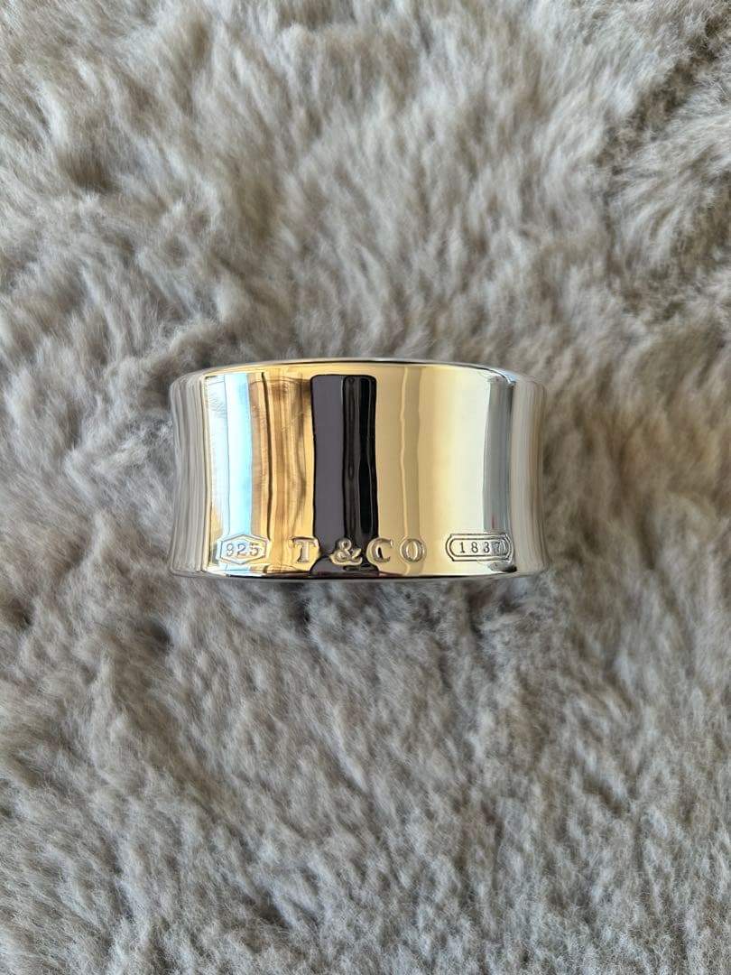 Tiffany & Co ティファニー　シルバー925 ワイドバングル　1837