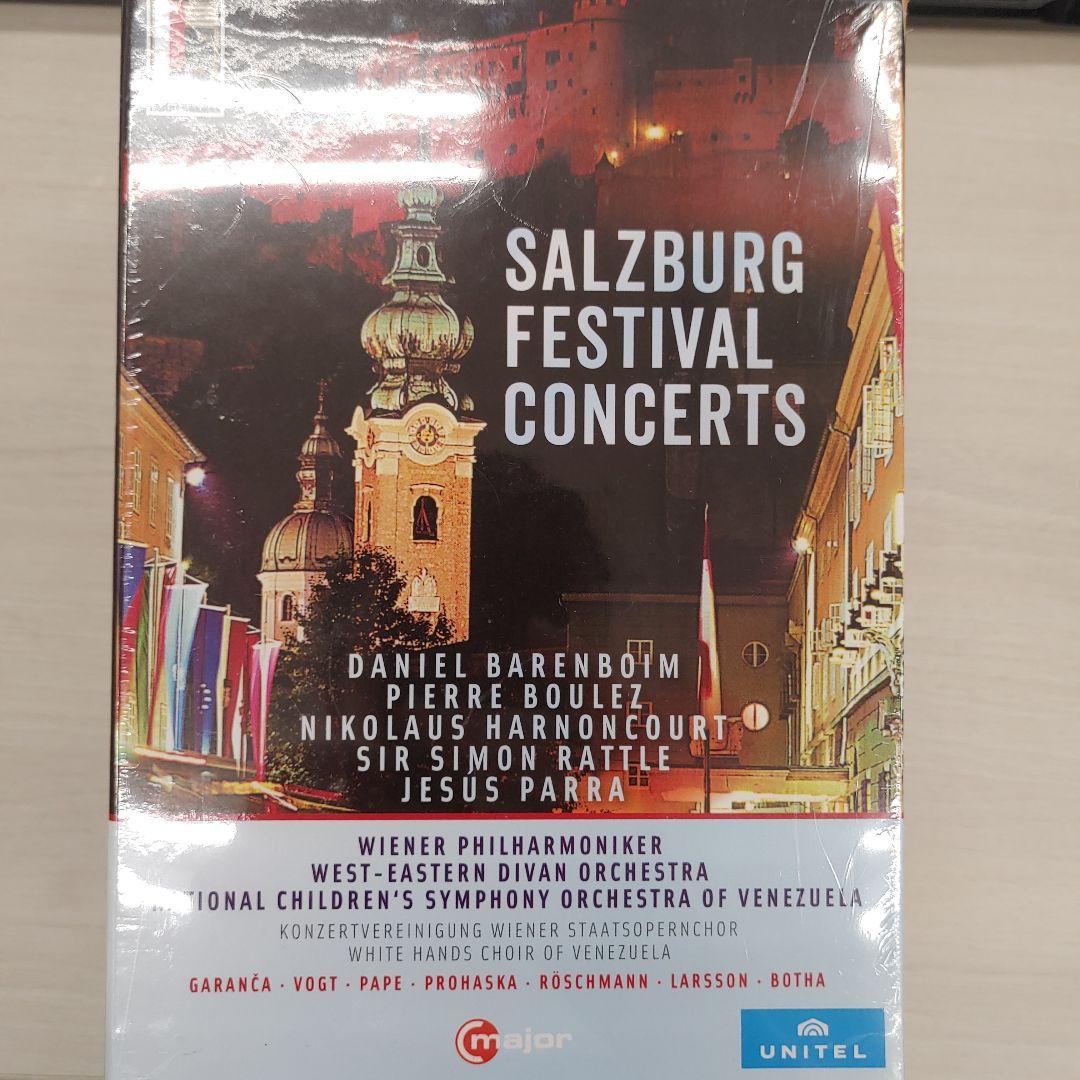 新品未開封ザルツブルク音楽祭dvd ６枚組　ウィーンフィルdvd
