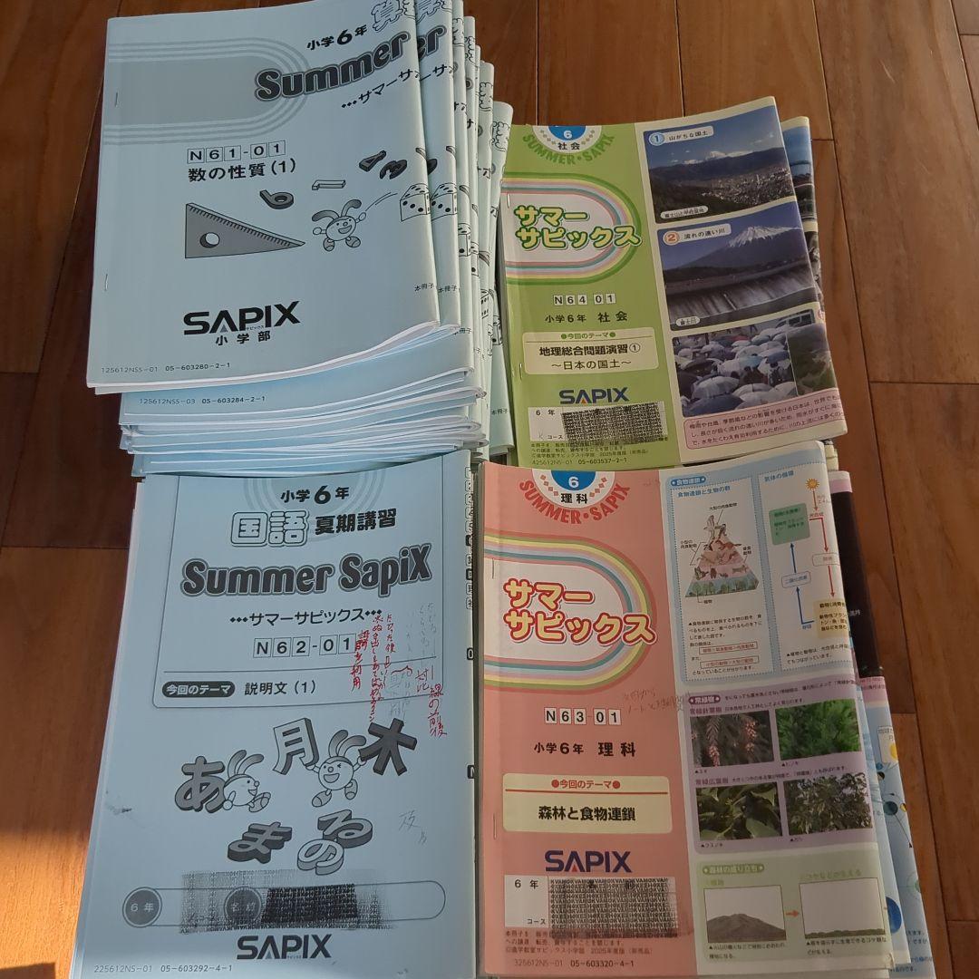 Summer SapiX 6年生 サピックス