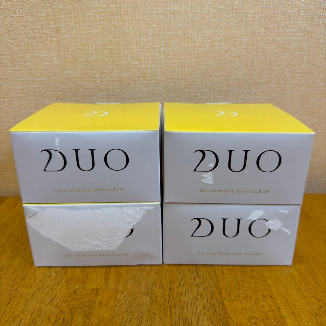 【未使用未開封】DUO ザ クレンジングバー クリア 4個