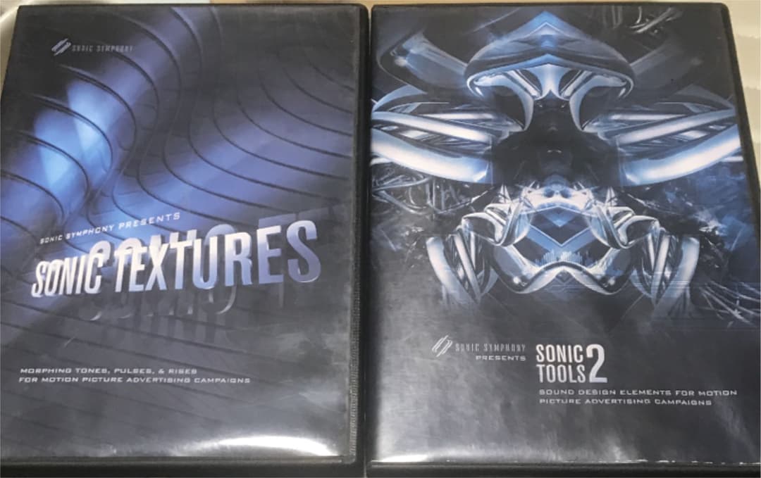 希少！Sonic Textures & Sonic Tools2 DVD