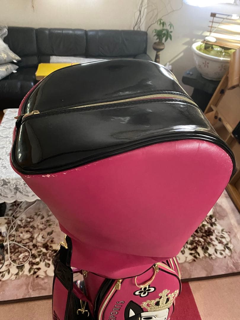 MUスポーツ　ゴルフバック　使用感あり