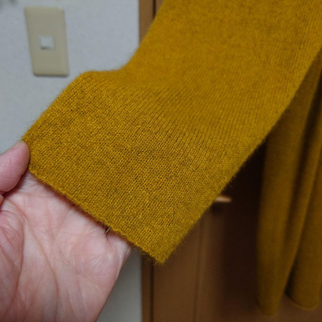 「モン様」ババグーリカシミア、ポッサム羽織カーディガン