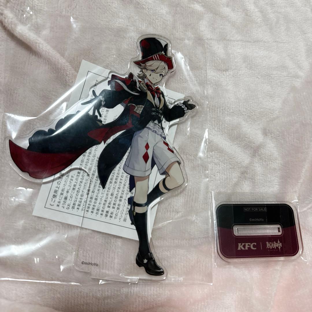 原神 リネ ケンタッキー KFCコラボ アクリルスタンド 当選品