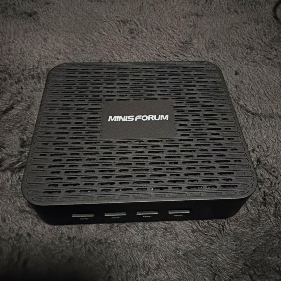 コンピュータ・IT MINISFORUM GK41 Windows 11 Pro SSD256GB