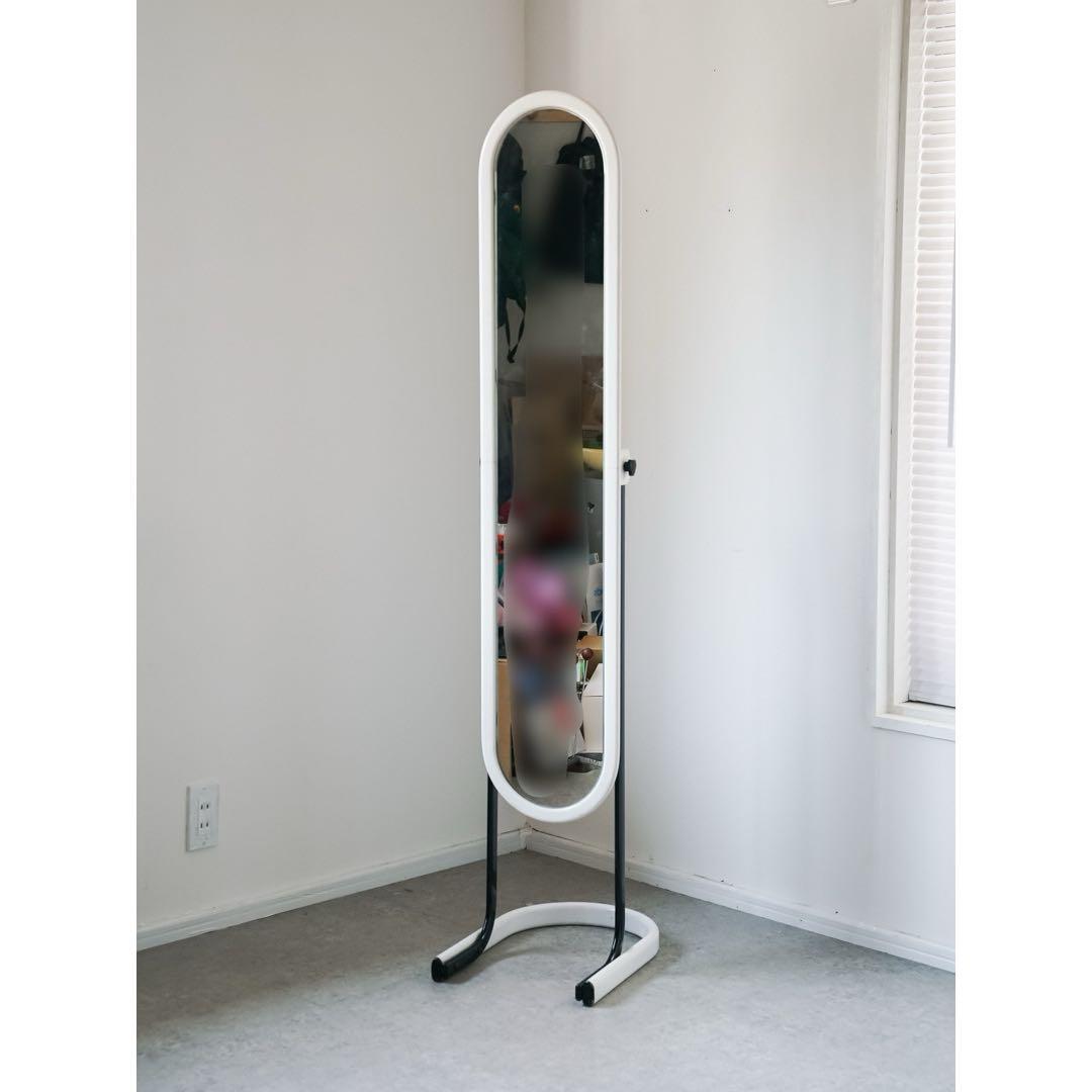 80's ポストモダン vintage スタンドミラー/姿見 モダン