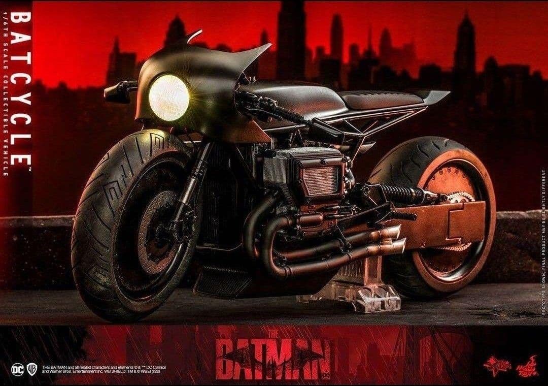 新品　1/6　ホットトイズ　バットサイクル　バットマン　ムービー・マスターピース