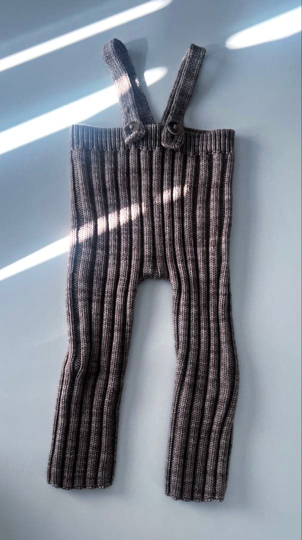 misha&puff Rib Longies 0-6m mamaowl コラボ