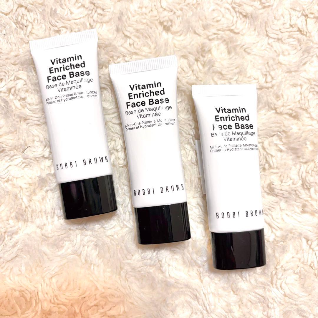 ボビーブラウン　ビタエンリッチド クリーム＆フェイスベース　15ml×3本