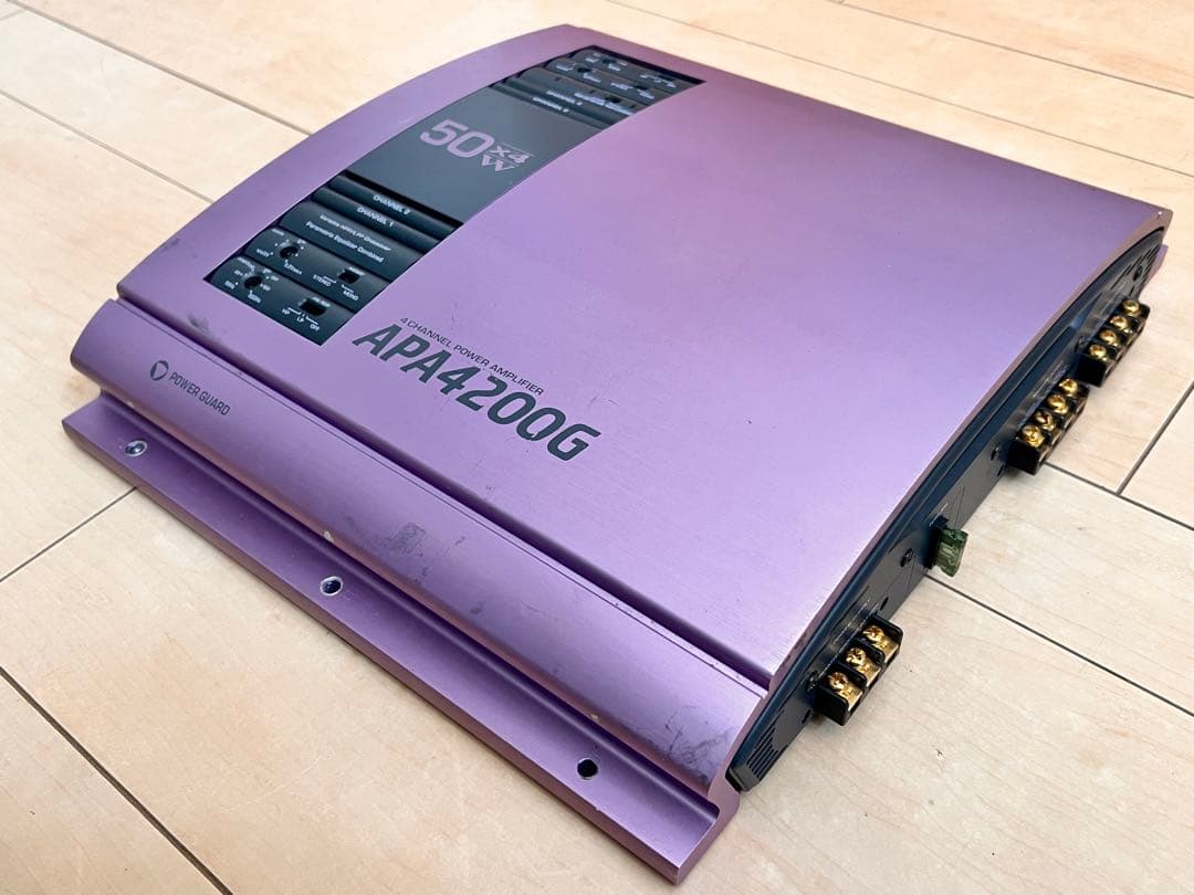 APA4200G 4チャンネルアンプ