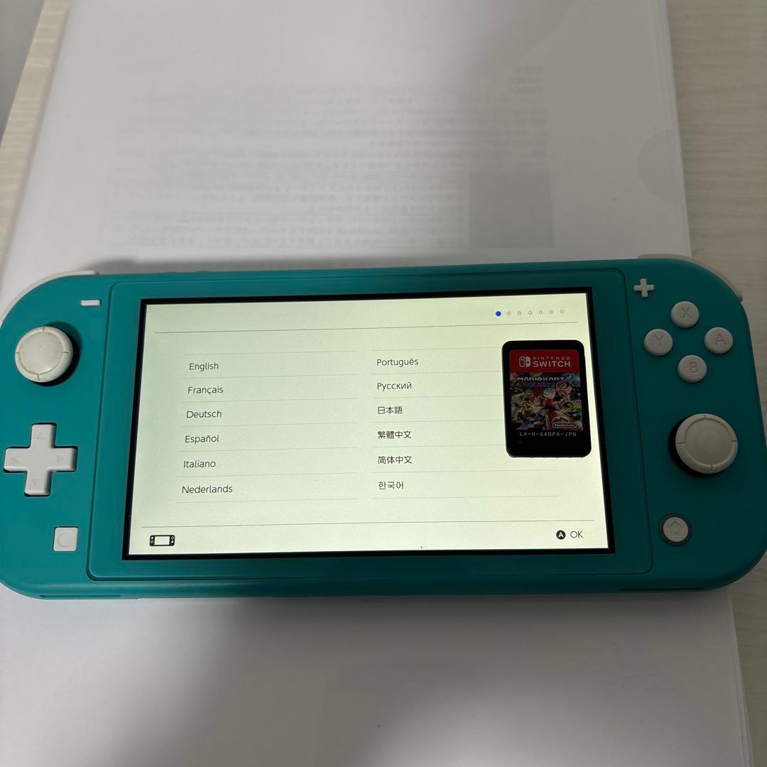 Nintendo Switch Lite マリオカート8 デラックス付き