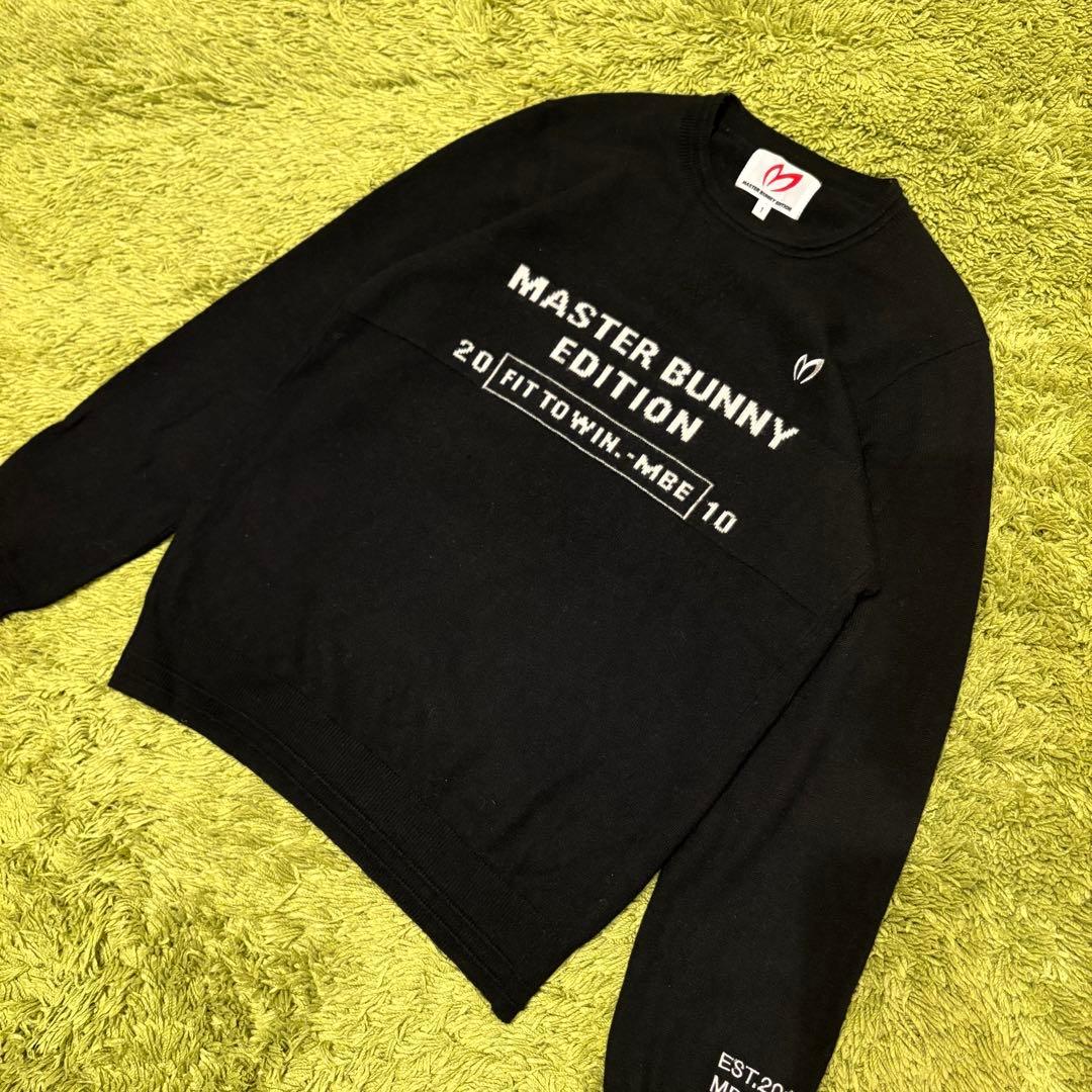 マスターバニーエディション ニット セーター ブラック 黒 サイズ1 （M）