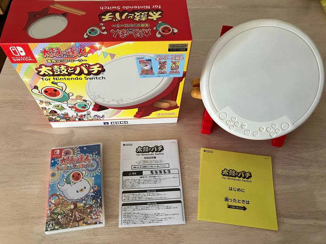 Nintendo Switch 太鼓の達人　ソフト&専用コントローラー セット