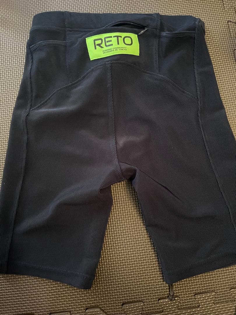 RETO メッシュ ハーフパンツ 黒　M