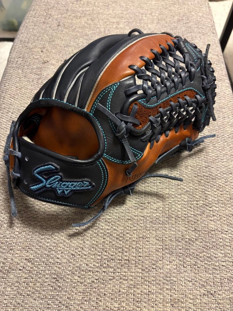 久保田スラッガーM00 小指2本型付け