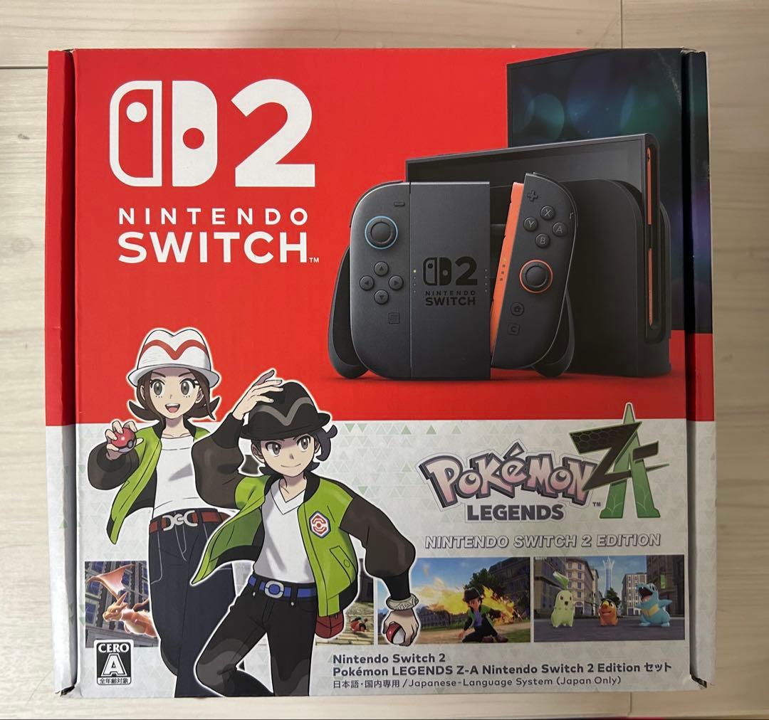 Switch2本体(日本語・国内専用)ポケモンレジェンズZA