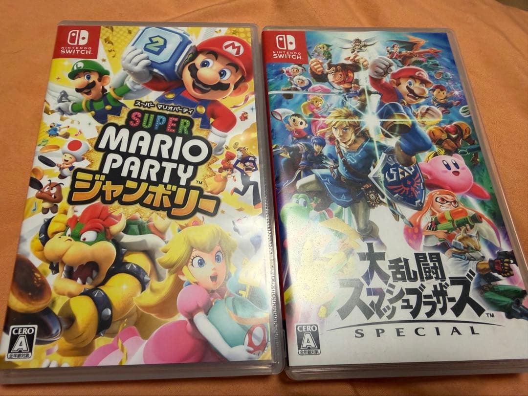 任天堂SWITCHソフト大乱闘スマッシュブラザーズ」マリオパーティ ジャンボリー
