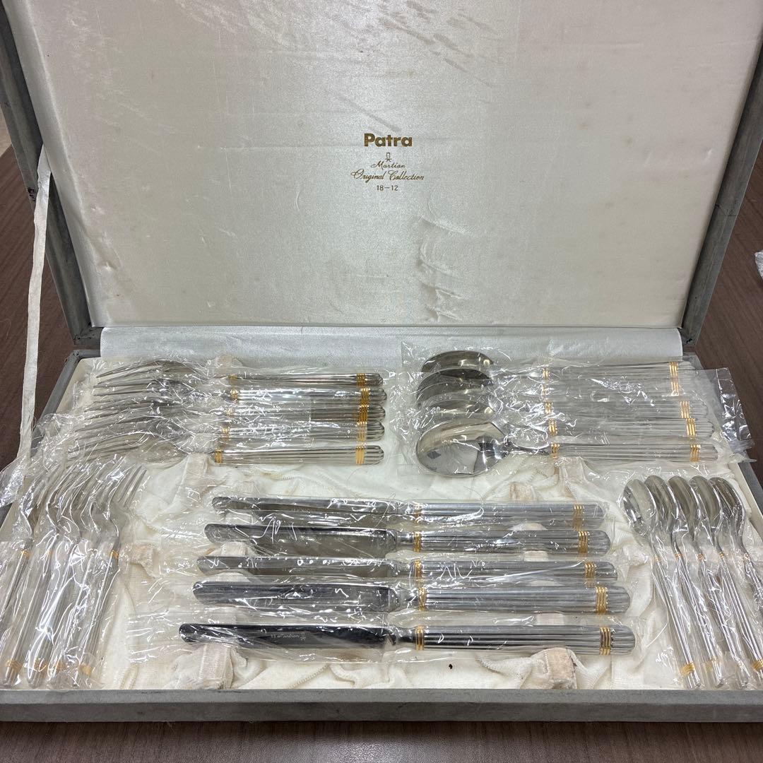 マーシャン　パトラ　カトラリー25本セット　18-12 高級ステンレスPatra