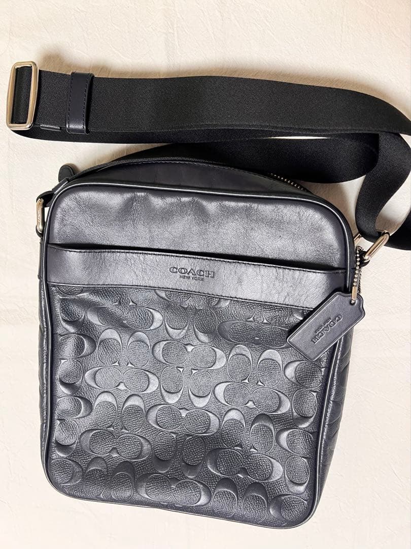 Coach レザー ショルダーバッグ