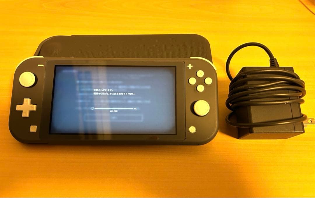 【美品】Nintendo Switch Lite グレー　本体 ライト