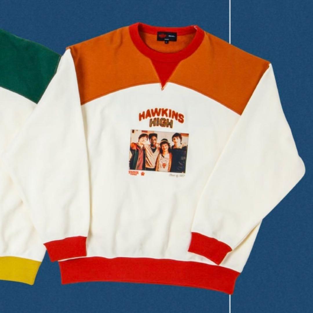 【ストレンジャーシングス】コラボ　スウェット・トレーナー　Mサイズ