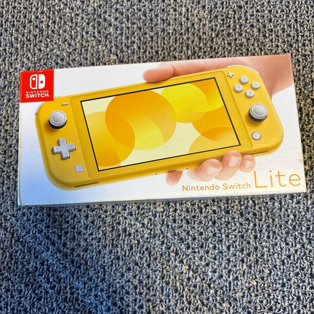 Nintendo Switch Lite イエロー 本体 ACアダプター付き箱有