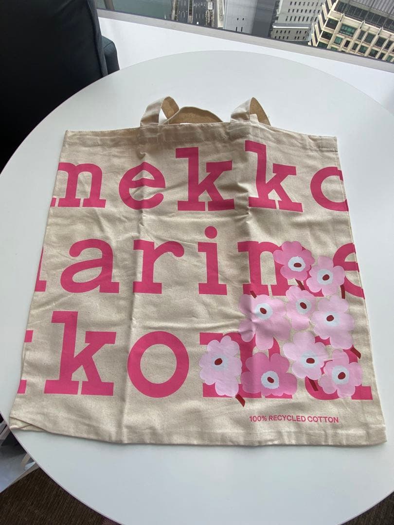 【新品未使用】marimekko 日比谷限定ノベルティ　バッグ
