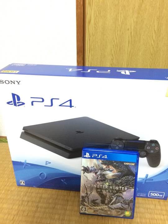 PS4 500GB モンハンセット