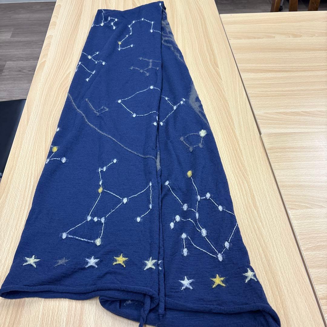 kapital星座柄 ネイビー ストール(希少)
