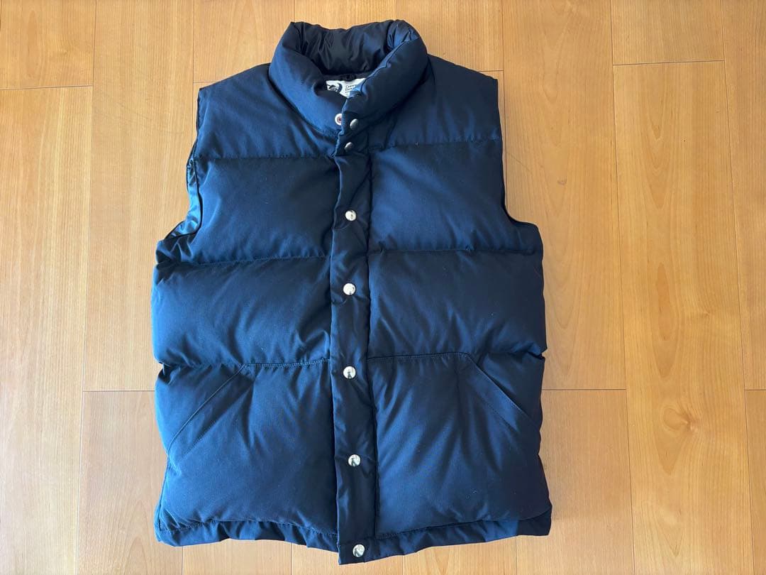 美品 crescent down works USA製 ダウンベスト　ブラック