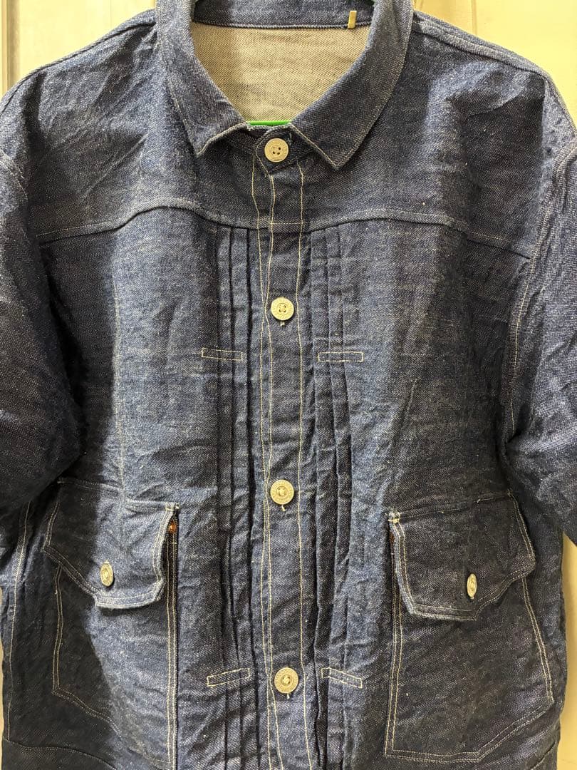 LEVI'S 1879 プリーツ ブラウス LVC デニムジャケット 復刻版