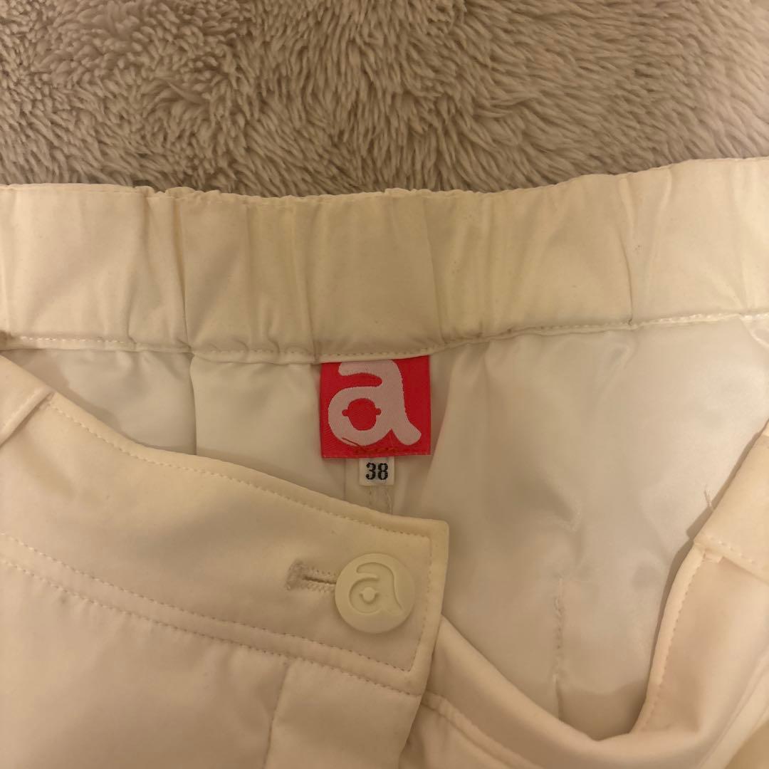 archivio ホワイト ダウンパンツ 38