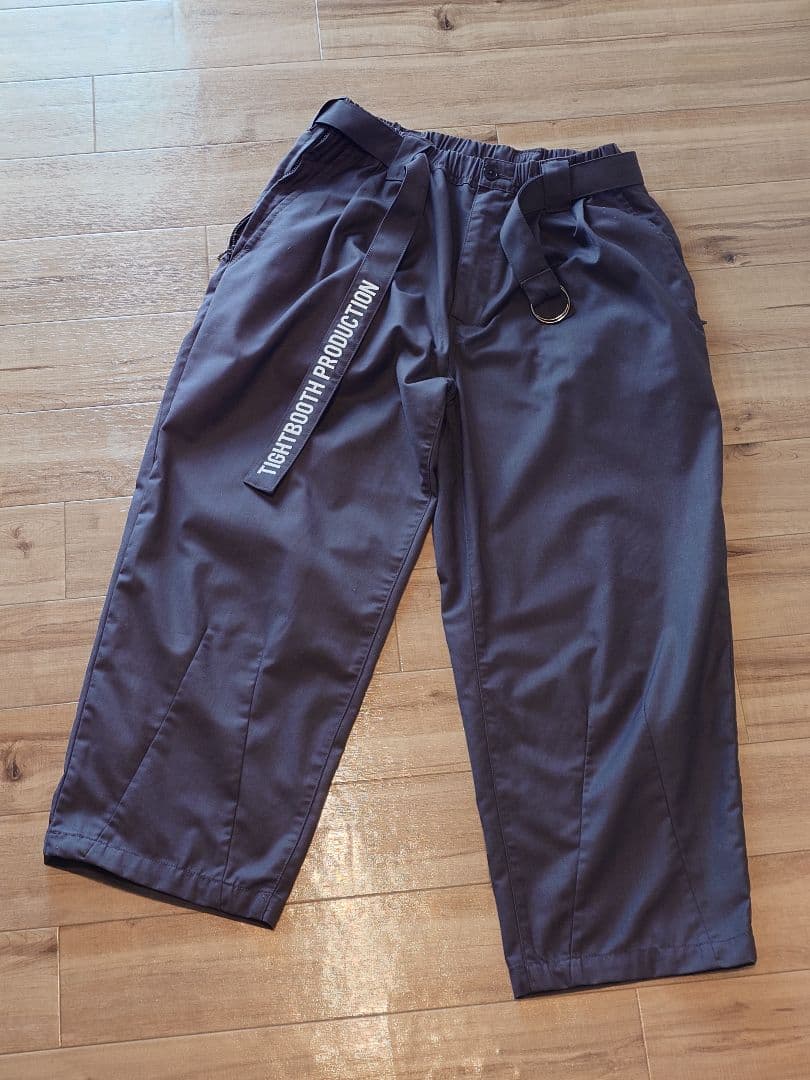 パンツ THIGHT BOOTH BAGGY SLACKS Charcoal